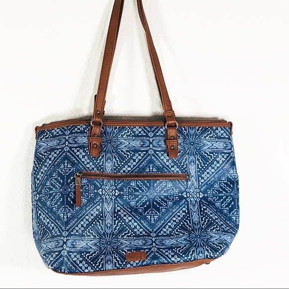 🔥SALE🔥 The Sak blue Pacifica medium tote Pacific Palisades - Picture 3 of 9